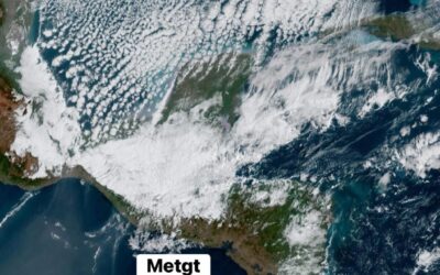 Poderoso frente frío genera lluvias intensas, vientos intensos y descenso de temperaturas en Guatemala