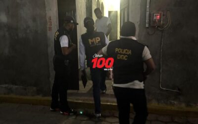 MP y PNC desarrollan dos allanamientos en Quetzaltenango y San Marcos
