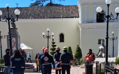 Participan en simulacro nacional de sismo