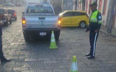 Señalización y asignación de espacio para ventas en Segundo Viernes de Cuaresma