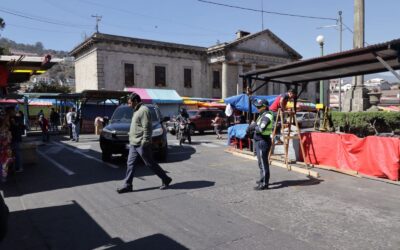 Miden espacio de ventas para Segundo Viernes de Cuaresma en zona 1 de Quetzaltenango