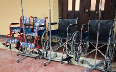 Donan equipo al Hospital Rodolfo Robles