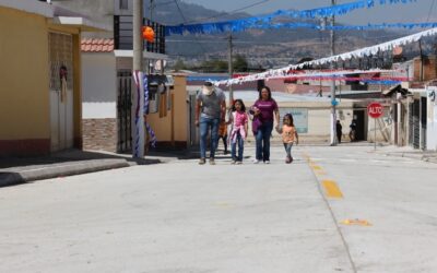 Inauguran modernización vial en entorno escolar de la zona 5 de Quetzaltenango.