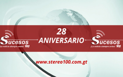Sucesos de Stereo 100 celebra 28 años informando con credibilidad y compromiso