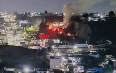 Controlan incendio en bodega en San José Chiquilajá, Quetzaltenango