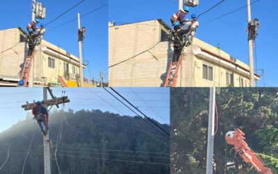 Empresa Eléctrica Municipal ejecuta trabajos de mejora en distintos sectores de Quetzaltenango