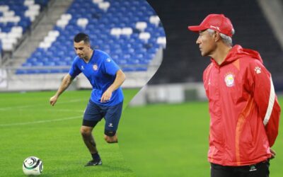Xelajú MC entrena en el Estadio BBVA preparándose para la vuelta de la Concacaf Champions Cup