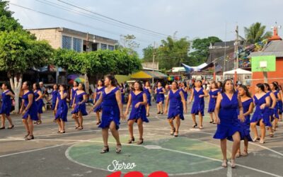 Damas Muluenses celebran su segundo aniversario con presentación en feria patronal de Santa Cruz Muluá