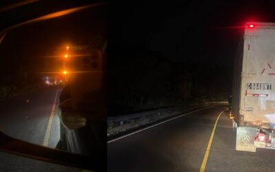 Derrumbe en ruta Cito Zarco genera largas filas y complica el paso hacia la Costa