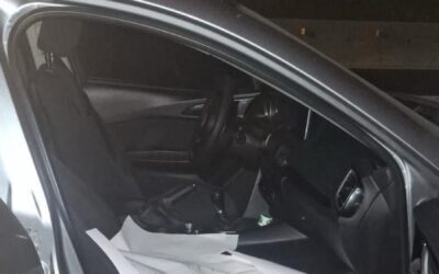 Localizan a cuatro pandilleros fallecidos dentro de vehículo en ruta al Pacífico