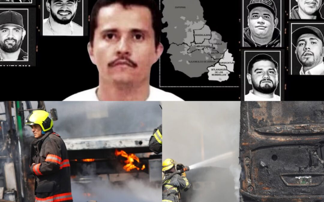 Caos y bloqueos tras abatimiento de ‘El Mencho’ desatan violencia en varios estados de México