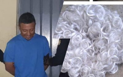 Cae alias «Tío Peluca»: Intentó burlar a la policía usando un disfraz tras asaltar a peatón en Jalapa