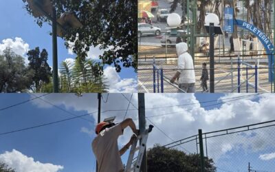 Remozan estructuras del parque El Calvario en zona 1 de Quetzaltenango