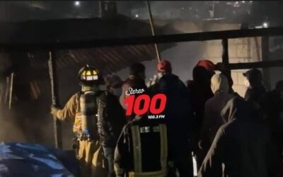 Incendio consume bodega con químicos en Concepción Chiquirichapa