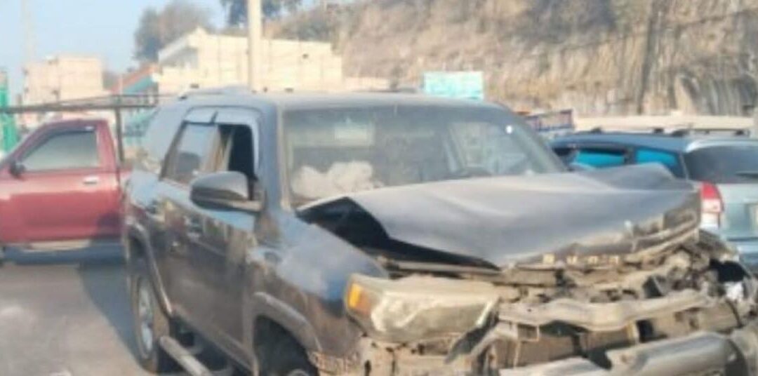 Accidente de tránsito deja personas lesionadas en zona 6 de Quetzaltenango