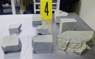 Capturan a dos ciudadanos canadienses en el Aeropuerto La Aurora por transportar piezas de jade