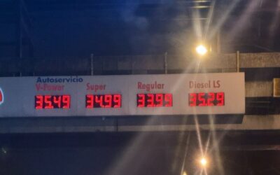 Nueva alza en los combustibles: Precios amanecen al alza este jueves en toda Guatemala