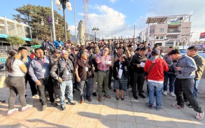 48 Cantones de Totonicapán se declaran en asamblea permanente por alza de combustibles y canasta básica