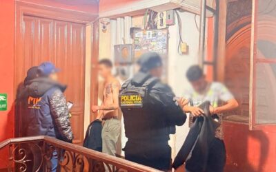 Megaoperativo en Quetzaltenango: MP y PNC intervienen más de 25 centros nocturnos.