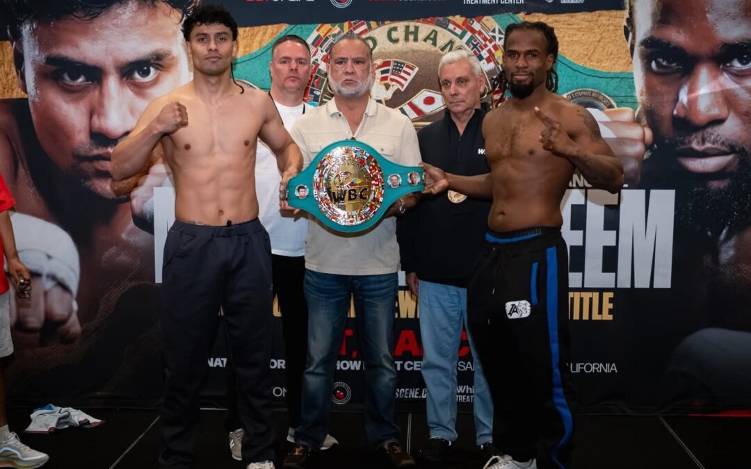 ¡Noche de gloria! Lester Martínez busca el Campeonato Mundial Interino del CMB ante Immanuwel Aleem