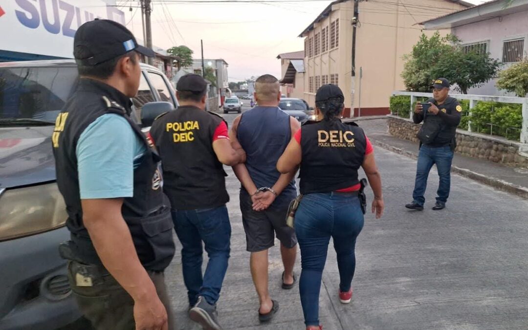 PNC captura a 172 personas en las últimas 24 horas en Guatemala
