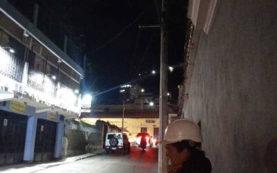 Verifican lugares en Quetzaltenango donde se requiere iluminación