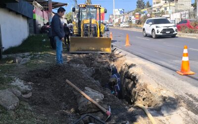 Servicio de agua potable suspendido por trabajos en autopista Los Altos