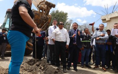 HRO participa en acto de primer piedra de mejoramiento en zona 8 de Xela