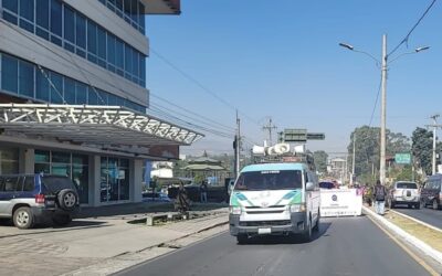 Anuncian regulación vehicular por caminata del Día Internacional de la Mujer en Xela