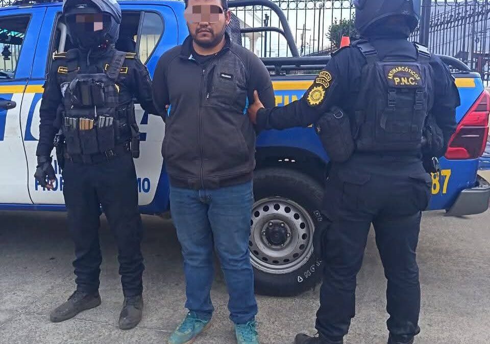 Captura en Quetzaltenango por tráfico de drogas