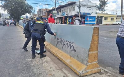 Recuperan espacios públicos en Quetzaltenango