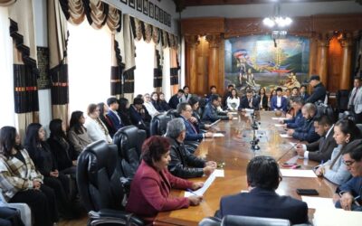 Universitarios participan en reunión del Concejo de Quetzaltenango