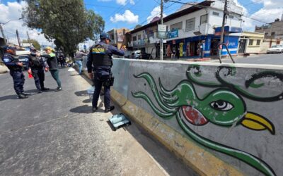 PNC y vecinos recuperan bardas que tenían grafitis