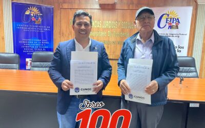 Cunoc firma convenio de cooperación con instituciones y organizaciones benéficas