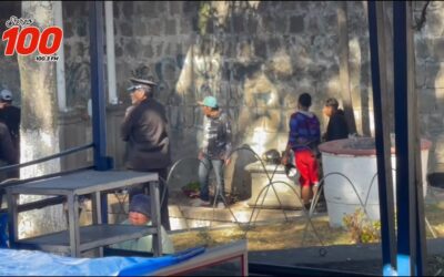 Denuncian invasión en la Plaza del Marimbista