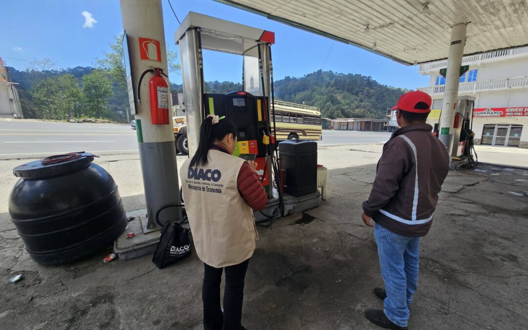 Diaco intensifica inspecciones en gasolineras de Quetzaltenango y Sololá