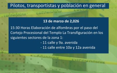 Anuncian cierres viales temporales en Xela