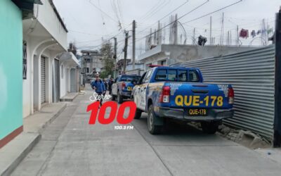 Operativo en San Juan Ostuncalco por balacera por recaptura de reo