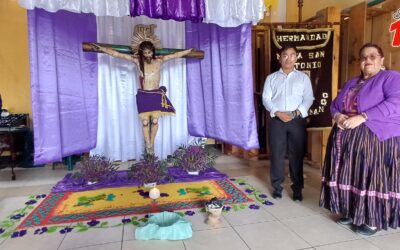 Desarrollan actividad en el Oratorio San Antonio por Cuarto Viernes de Cuaresma