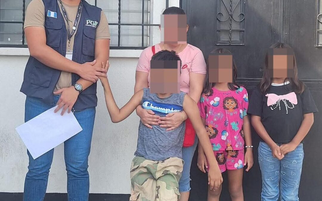 PGN solicita medidas de protección para tres niños