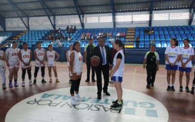 Municipalidad de Quetzaltenango inaugura Campeonato Escolar de Baloncesto