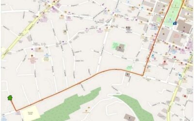 Cierres viales por cortejo procesional en la zona 1 de Quetzaltenango