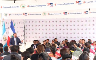 Colocan primera piedra de proyecto en la zona 6 de Quetzaltenango