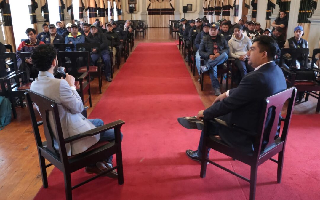 Municipalidad de Quetzaltenango desarrolla conversatorio por Día Mundial del Agua