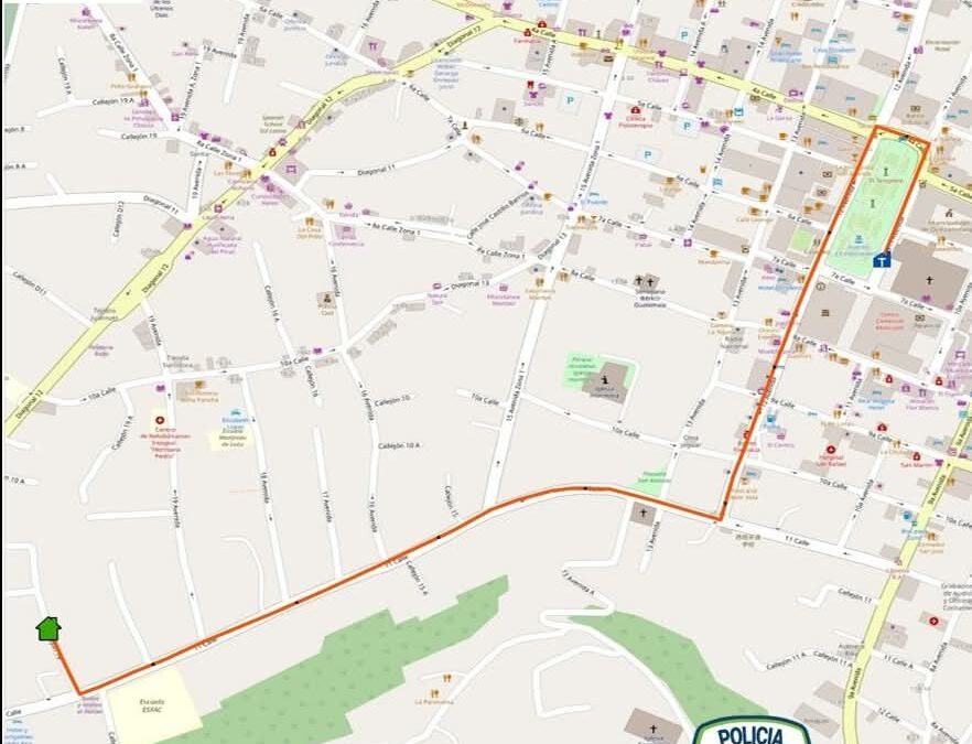 PMTQ anuncia cierres viales por cortejo procesional