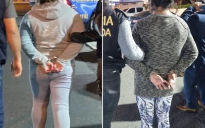 PNC capturan a dos mujeres por estafa y extorsión