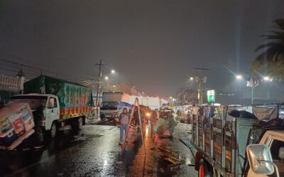 Vendedores se instalan por Quinto Viernes de Cuaresma en zona 3 de Xela