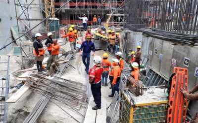 Tragedia laboral en Zona 14: Deslizamiento de tierra deja un fallecido y un herido