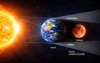 Este martes 3 de marzo se observará eclipse total lunar en la madrugada