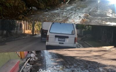 Vecinos de Tierra Colorada anuncian cierre de ruta alterna por daños y colapso vial